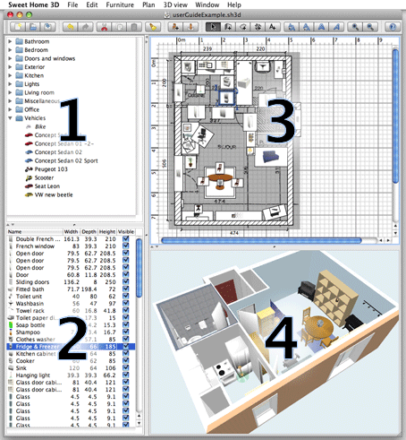 Phần mềm vẽ 3D nhẹ và dễ sử dụng: Sweet home 3D là phần mềm vẽ 3D nhẹ và dễ sử dụng nhất hiện nay. Với thiết kế giao diện trực quan và tính năng đơn giản, sweet home 3D sẽ giúp bạn có thể tạo ra những bản vẽ hoàn hảo chỉ trong vài cú click chuột.